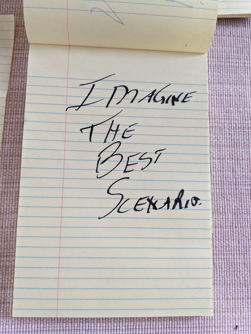 Imagine The Best Scenario